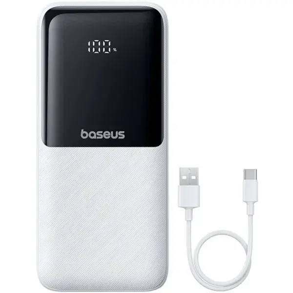 Порт.ЗП Baseus 20000mAh Lipow 22,5W PD,QC USB-A,MicroUSB,USB-C In/Out, Built-In Lightning/USB-C cable - фото - №3