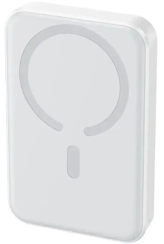 Повербанк Joyroom Magnetic Wireless 10000mAh JR-W020 20W QC USB-C In/Out білий - фото - №4