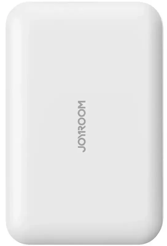Повербанк Joyroom Magnetic Wireless 10000mAh JR-W020 20W QC USB-C In/Out білий - фото - №3