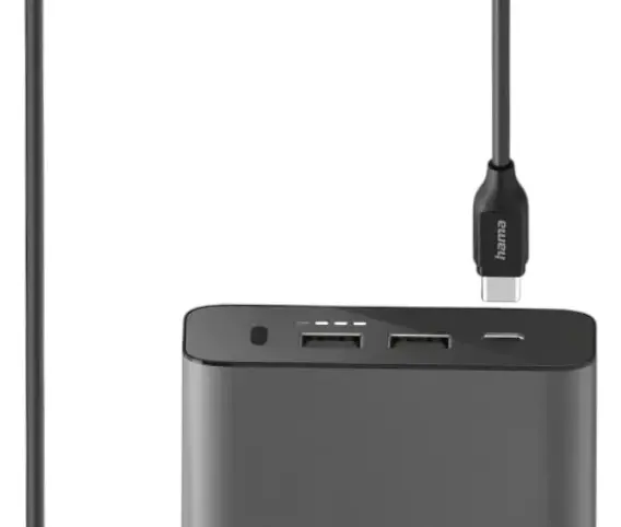 Порт.ЗП Hama 26800mAh, 60Вт, PD - фото - №1