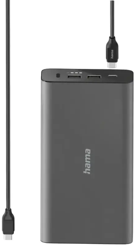 Порт.ЗП Hama 26800mAh, 60Вт, PD - фото - №0