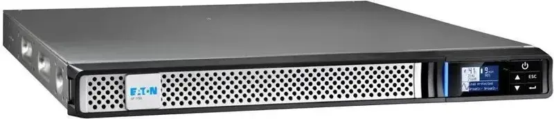 ДБЖ Eaton 5P G2, 1150VA/920W, RM 1U, LCD, USB, RS232, 6xC13 - фото - №0