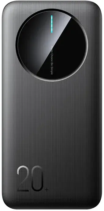 Порт.ЗП Joyroom 20000mAh 12W 2xUSB-A, USB-C In/Out черный - фото - №0