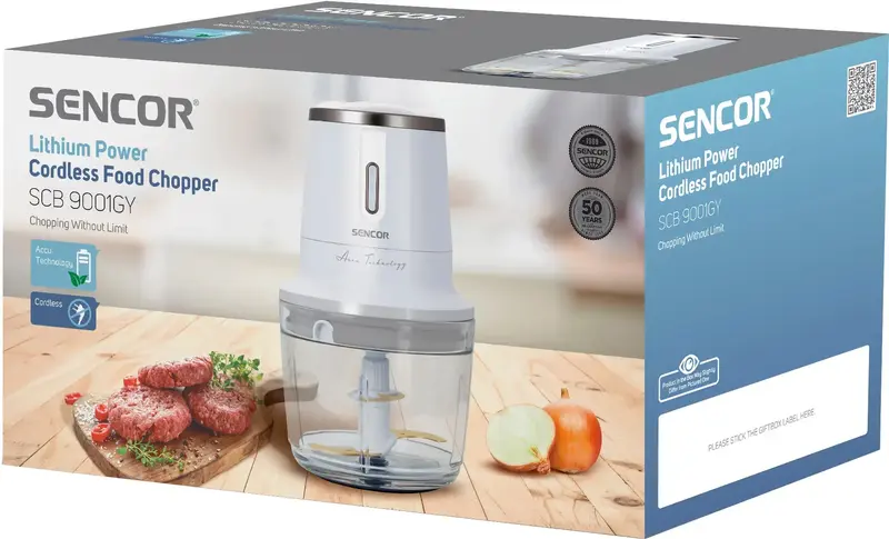 Измельчитель Sencor Accu technology SCB9001GY - фото - №9