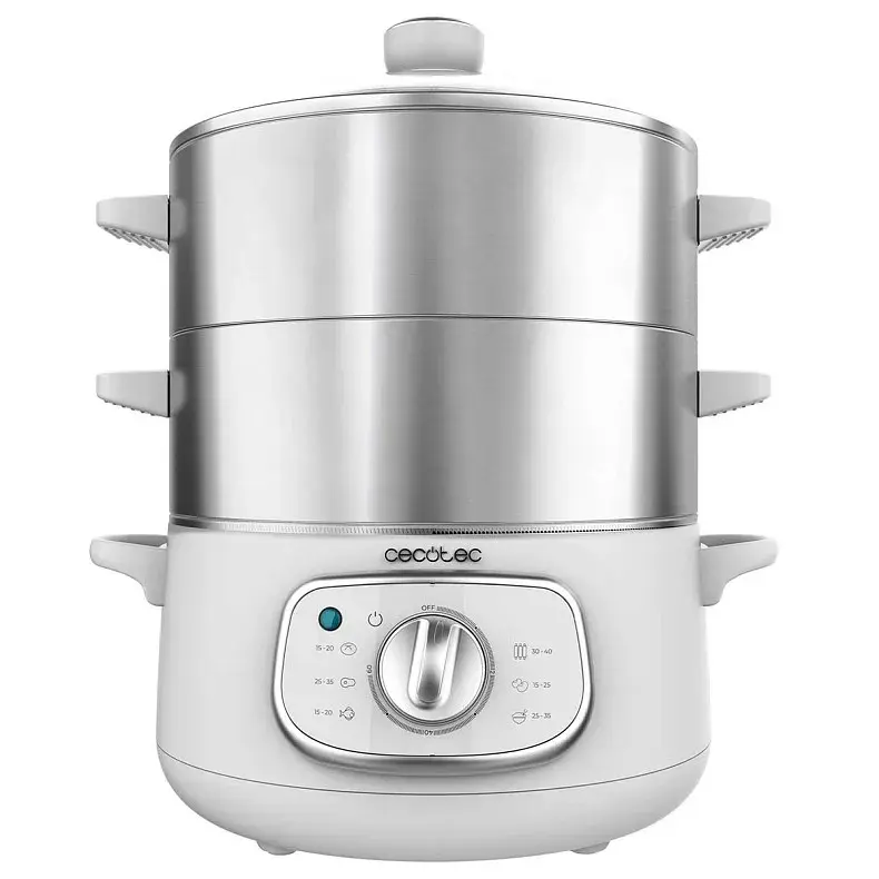 Пароварка CECOTEC Vapovita SteelPot White - фото - №1