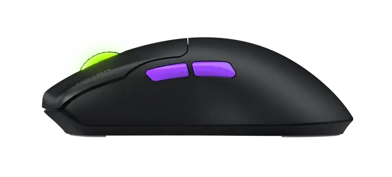Ігрова миша HATOR Pulsar 3 Ultra 4K Ultra 4K wireless (HTM680) black - фото - №3