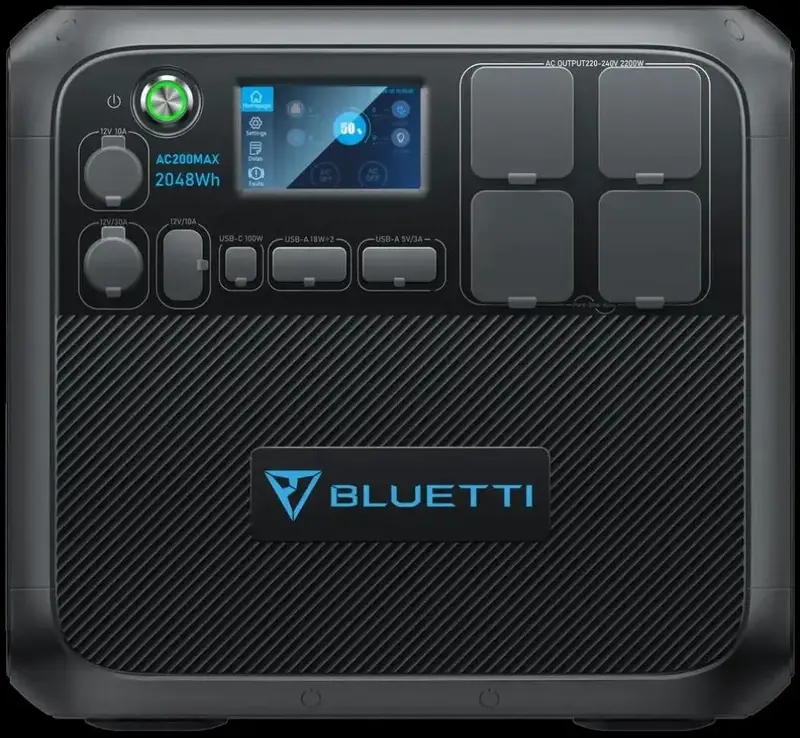 Портативна зарядна станція AC200MAX BLUETTI - фото - №3