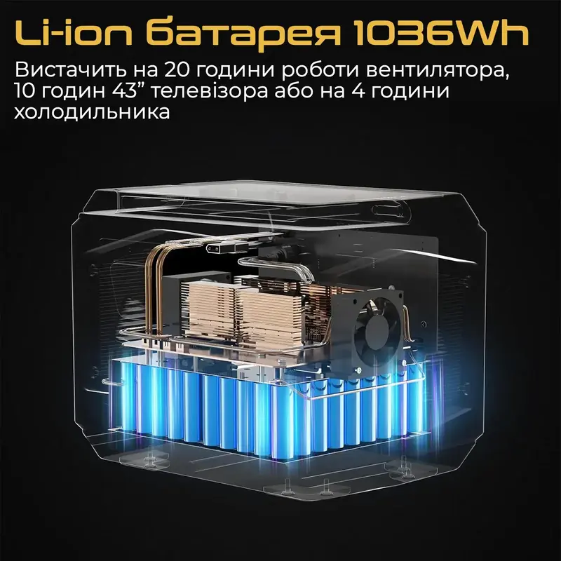 Портативне джерело живлення BLACKBEE-1000 AlphaESS - фото - №6