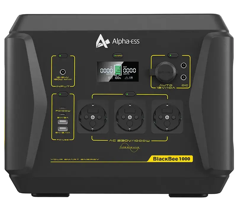 Портативне джерело живлення BLACKBEE-1000 AlphaESS - фото - №1