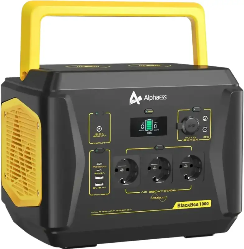 Портативне джерело живлення BLACKBEE-1000 AlphaESS - фото - №0