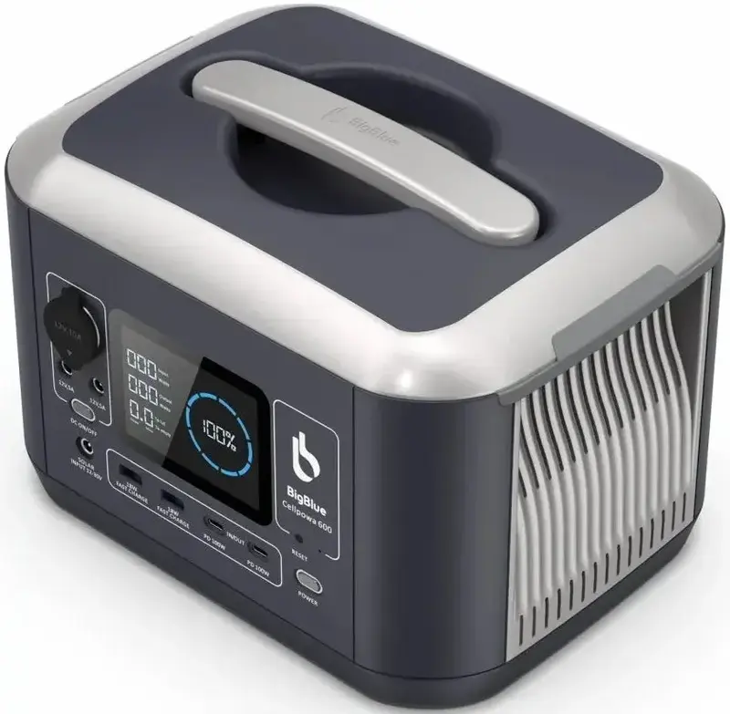 Портативна зарядна станція CP600 BIG BLUE - фото - №2