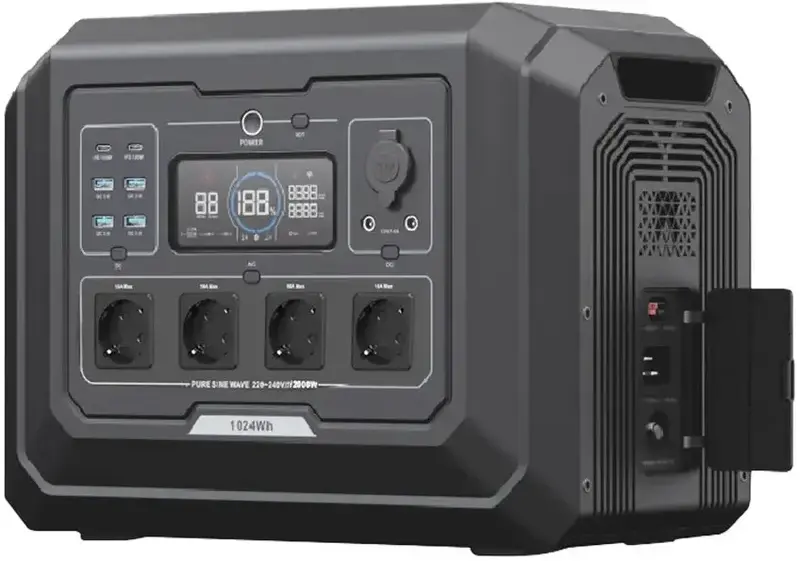 Портативна зарядна станція OUPES S1 2000W LiFePO4 1024Wh - фото - №1