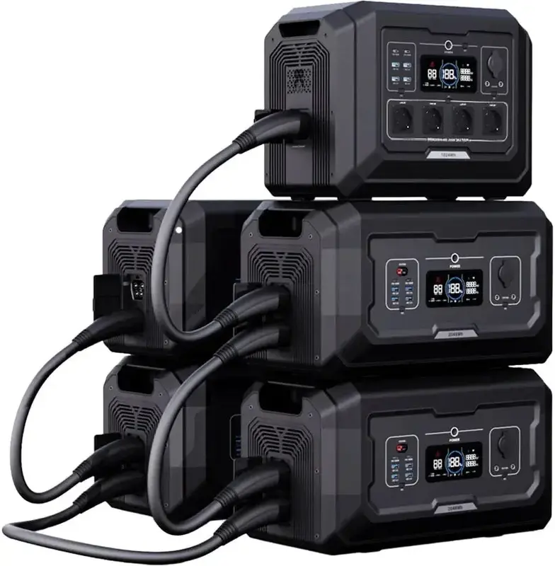 Портативна зарядна станція OUPES S1 2000W LiFePO4 1024Wh - фото - №3