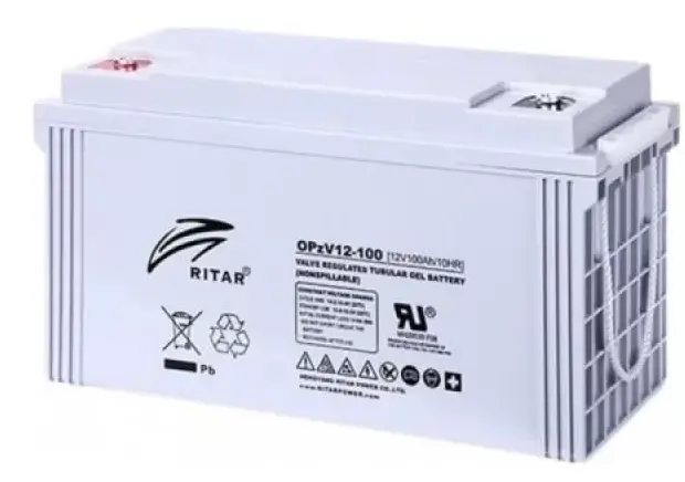Аккумуляторная батарея гелевая 12 В 150 Ач, GEL Ritar (DG12-150) - фото - №0