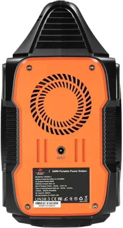 Портативне джерело живлення UPS300-2 Kraft - фото - №5