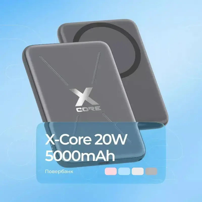 Повербанк Proove X-Core 20W 5000mAh блакитний - фото - №8