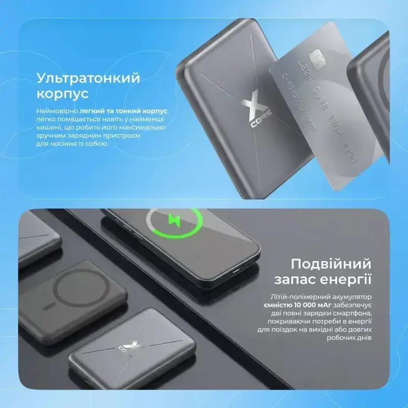 Повербанк Proove X-Core 22.5W 10000mAh белый - фото - №10