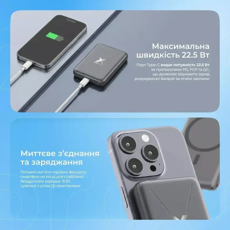 Повербанк Proove X-Core 22.5W 10000mAh белый - фото - №9