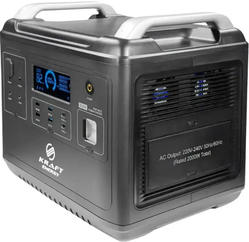 Портативне джерело живлення KPS-2000PGX Kraft - фото - №2