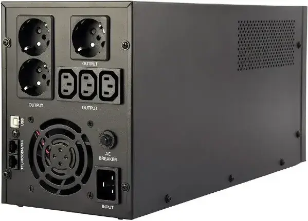 Источник бесперебойного питания 3000VA, LCD, USB, серия Pro EnerGenie (EG-UPS-036) - фото - №3