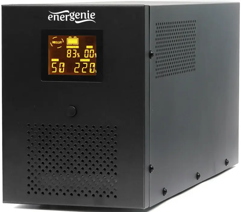 Источник бесперебойного питания 3000VA, LCD, USB, серия Pro EnerGenie (EG-UPS-036) - фото - №1
