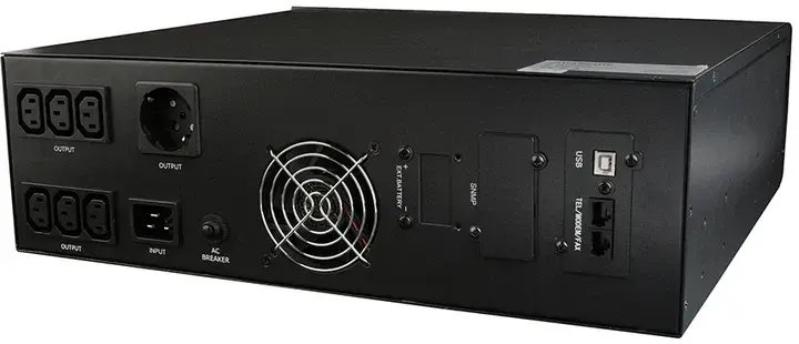 Джерело безперебійного живлення 3000VA, LCD, USB, серія Pro EnerGenie (EG-UPSRACK-13) - фото - №2