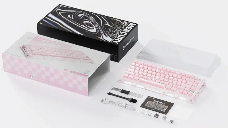 Клавиатура механическая GravaStar Mercury K1 80keys Kailh Cheery
