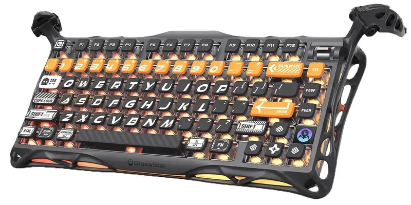 Клавіатура механічна GravaStar Mercury K1 Pro 80keys x Kailh
