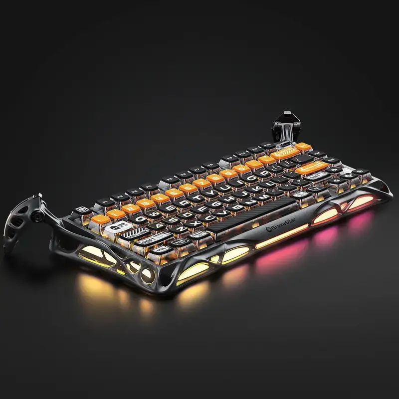 Клавіатура механічна GravaStar Mercury K1 Pro 80keys x Kailh