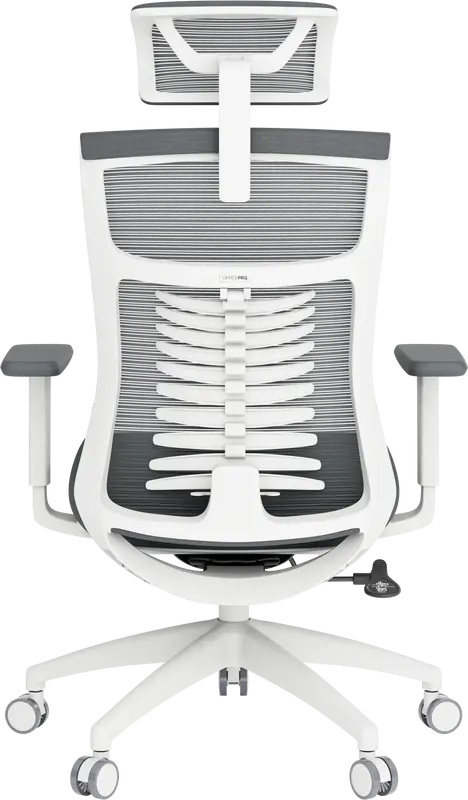 Крісло офісне Officepro Balance OC550-W-DG-DG White/Dark Gray - фото - №2