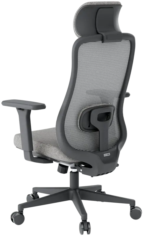 Крісло офісне Officepro Wave OC599-B-DG-DG Black/Dark Gray - фото - №7