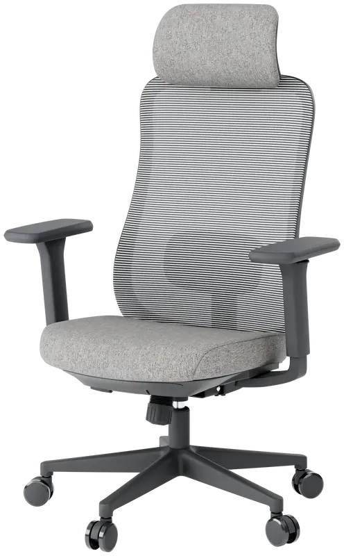 Крісло офісне Officepro Wave OC599-B-DG-DG Black/Dark Gray - фото - №0