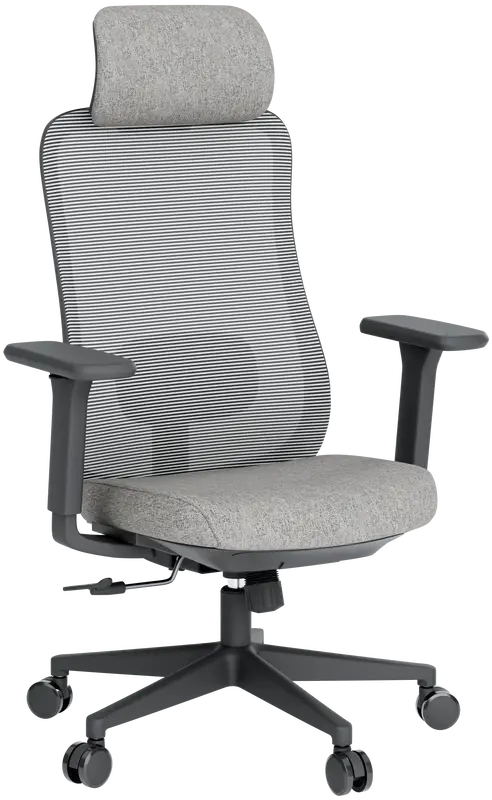 Крісло офісне Officepro Wave OC599-B-DG-DG Black/Dark Gray - фото - №4