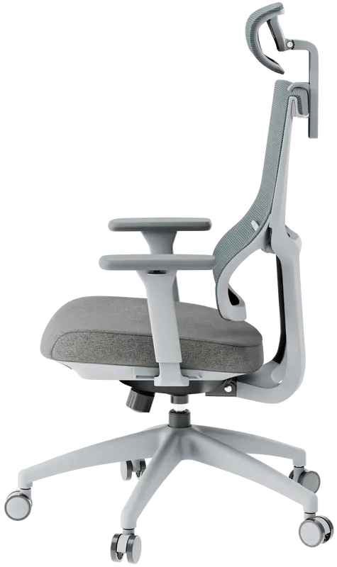 Крісло офісне Officepro Elegant OC600-G-DG-DG Gray/Dark Gray - фото - №6