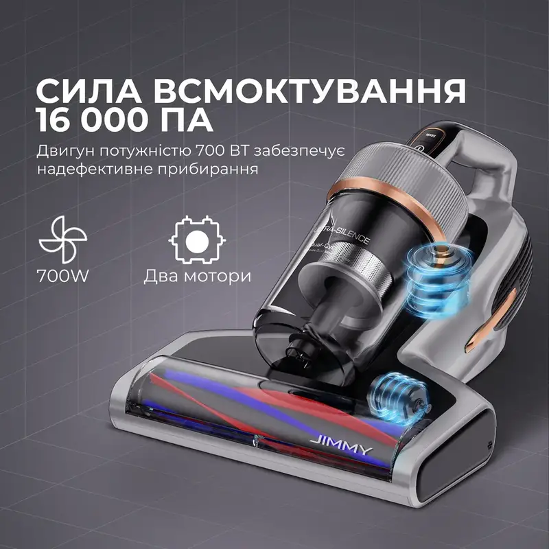 Ручний пилосос JIMMY з УФ-лампою для м'яких меблів (BX7 Pro) - фото - №9