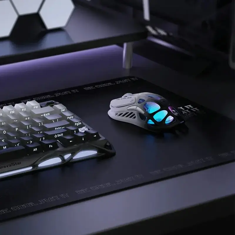 Миша GravaStar Mercury M1 Pro magnesium alloy body -A RGB Gradient Black - фото - №16