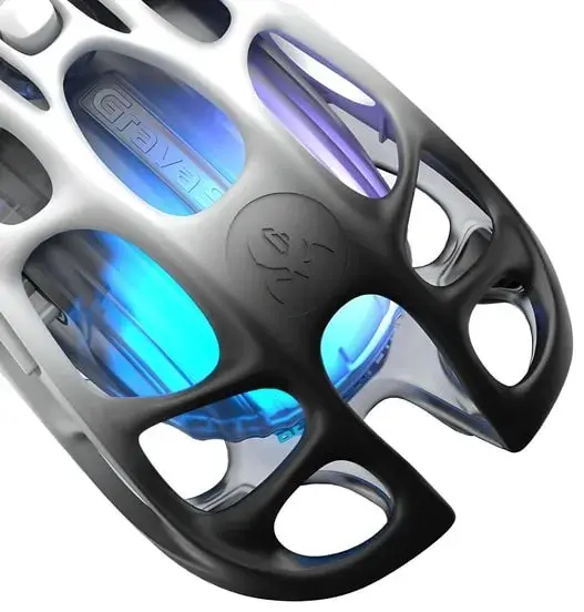 Миша GravaStar Mercury M1 Pro magnesium alloy body -A RGB Gradient Black - фото - №4