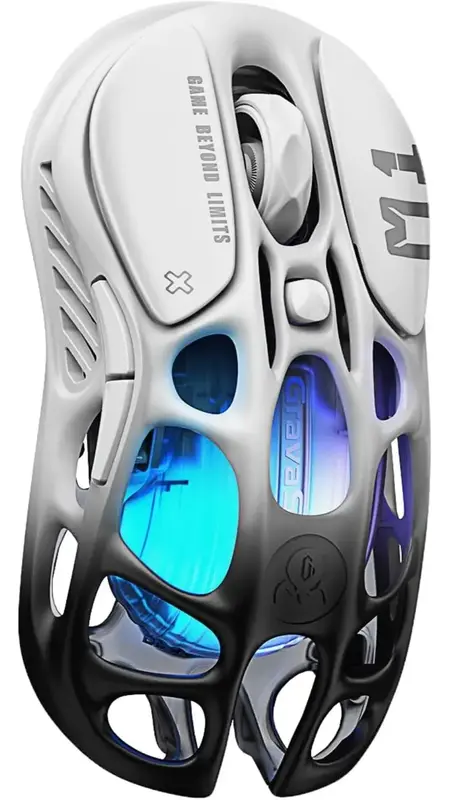 Миша GravaStar Mercury M1 Pro magnesium alloy body -A RGB Gradient Black - фото - №1