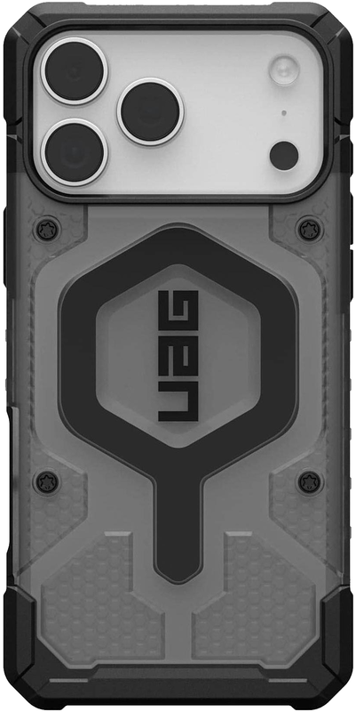 Чехол UAG для iPhone 17 Pro Max Pathfinder Clear MagSafe Ash/Black (114552113140) - фото - №0