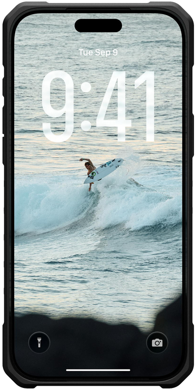 Чехол UAG для iPhone 17 Pro Max Pathfinder Clear MagSafe Ash/Black (114552113140) - фото - №1