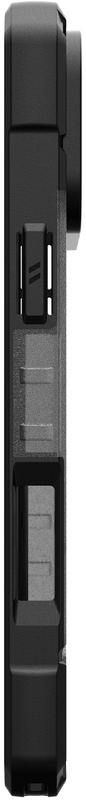 Чехол UAG для iPhone 17 Pro Max Pathfinder Clear MagSafe Ash/Black (114552113140) - фото - №9