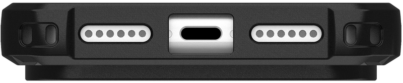 Чехол UAG для iPhone 17 Pro Max Pathfinder Clear MagSafe Ash/Black (114552113140) - фото - №10