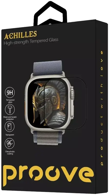 Захисне скло Proove Achilles Apple Watch Ultra/Watch Ultra 2/3 49 mm (PGPWU249MM01) - фото - №1