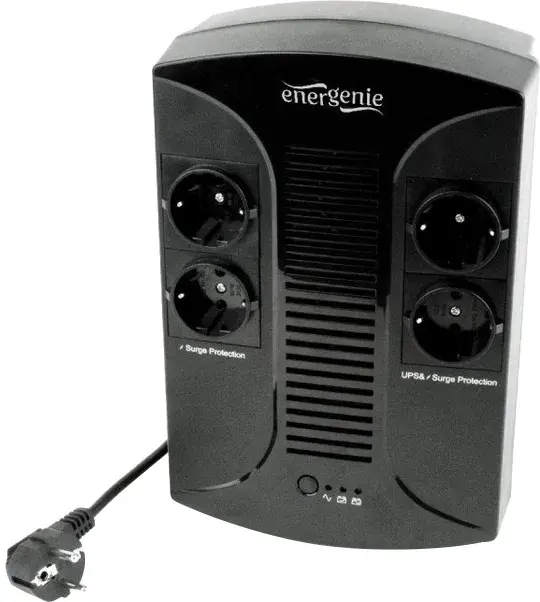 Джерело безперебійного живлення 850VA, серія Desktop EnerGenie (EG-UPS-002) - фото - №4