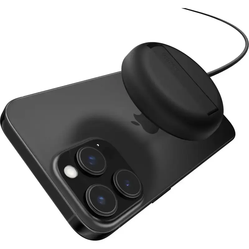 Бездротовий ЗП Belkin UltraCharge Magnetic Kickstand 15Вт, чорний - фото - №11