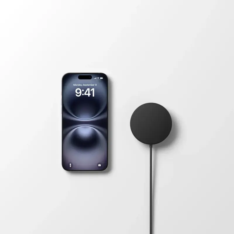 Бездротовий ЗП Belkin UltraCharge Magnetic Kickstand 15Вт, чорний - фото - №7