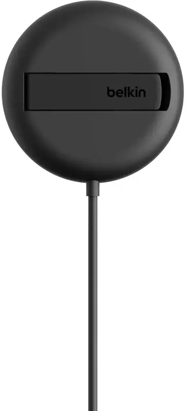 Бездротовий ЗП Belkin UltraCharge Magnetic Kickstand 15Вт, чорний - фото - №4