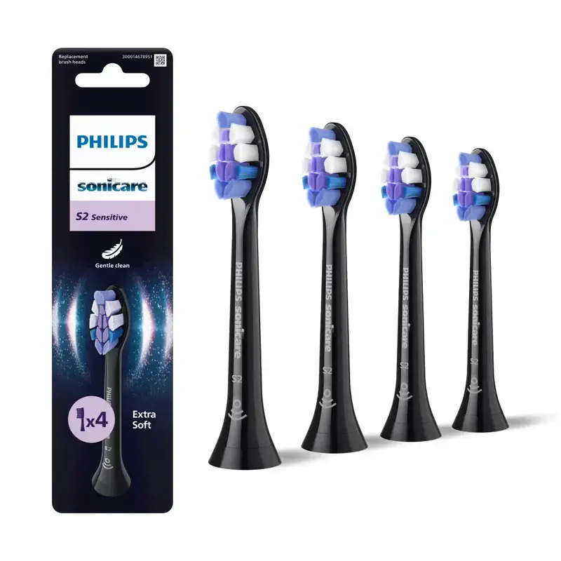 Насадки для зубной щетки PHILIPS Sonicare HX6054/88 Sensitive - фото - №0