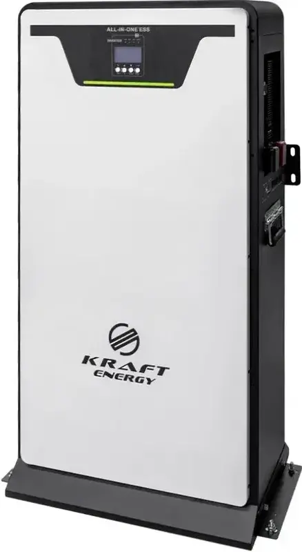 Гібридний інвертор KRF-HISA-5KW/10kwh-80A з вбудованим акумуляторним блоком LiFePO4 Kraft - фото - №1