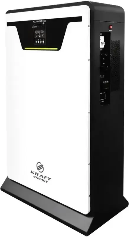 Гібридний інвертор KRF-HISA-5KW/10kwh-80A з вбудованим акумуляторним блоком LiFePO4 Kraft - фото - №2